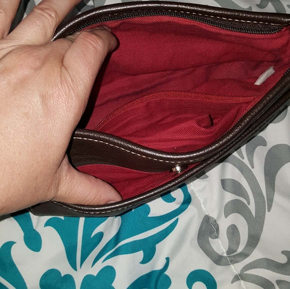 Sak brown leather purse - Picture 5 of 5